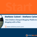 274: How Stefano Changed Blogging Platforms and Started Blogging with a Plan