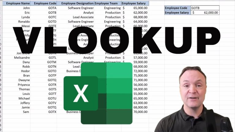 How to Use vlookup in Google Sheets
