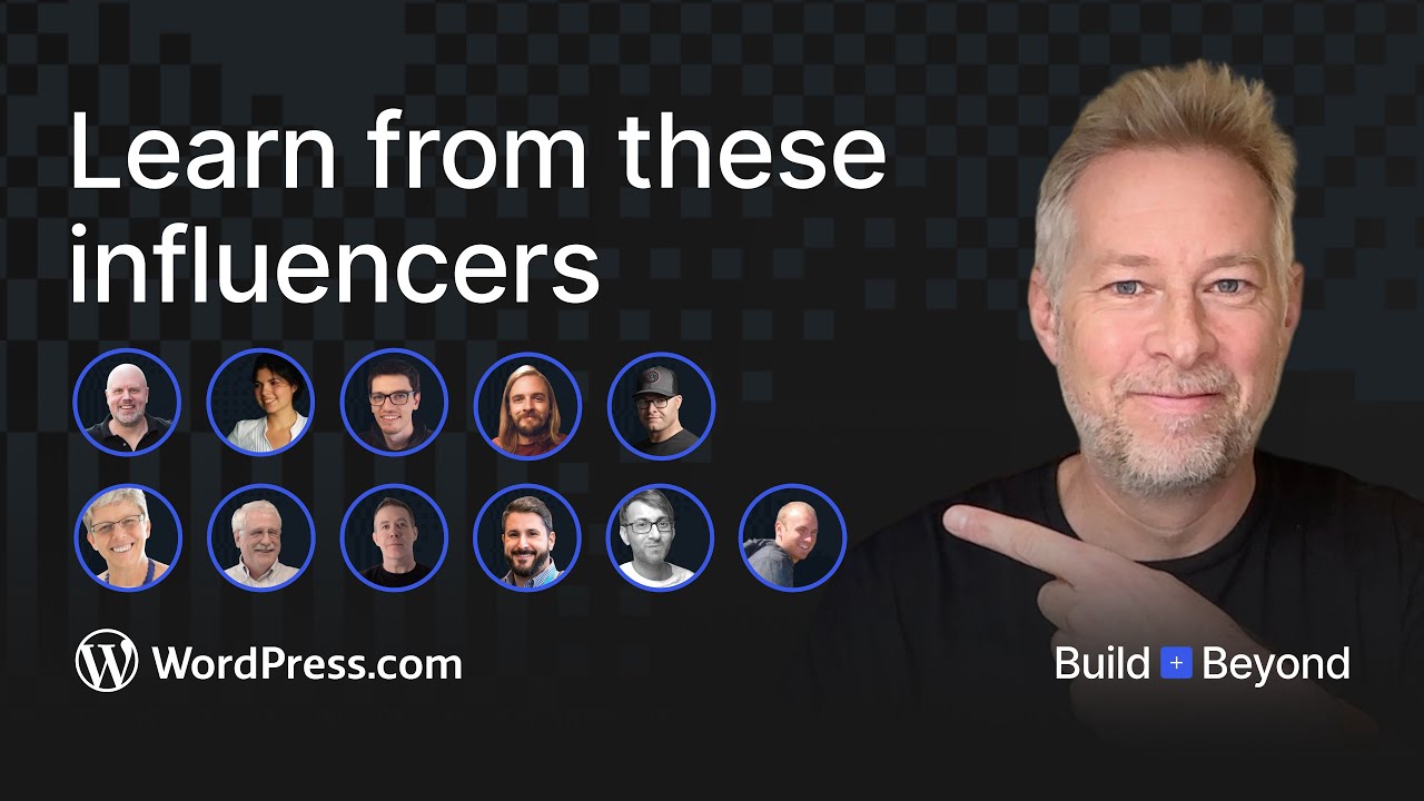 10 WordPress Influencers to Follow in 2024  