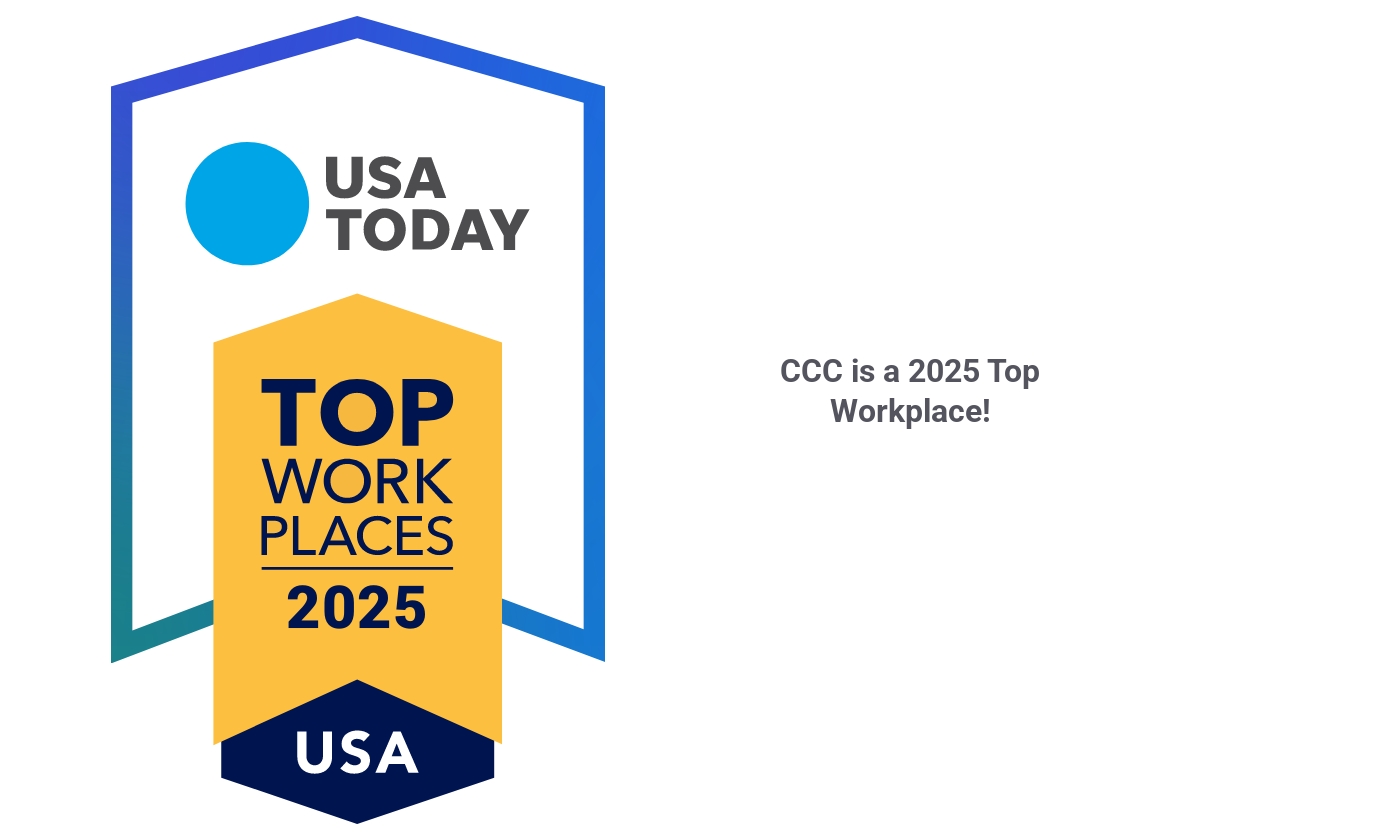 Fourth Consecutive Year: CCC Shines as USA Today&apos;s Top Workplace with a Surprising Twist
