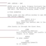 Unlocking Film Secrets: How Scene Headings and Shots Shape Your Favorite Movies