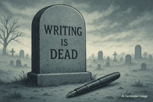 Why Everyone Declares Writing Dead—And Why They’re Dead Wrong