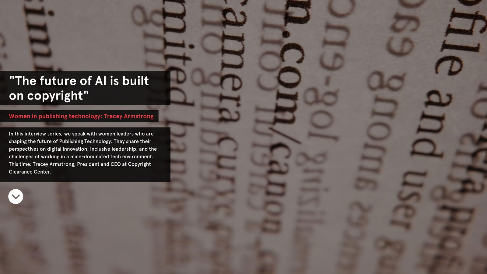 The Untold Story of Tracey Armstrong: How One Woman Is Revolutionizing Publishing Technology