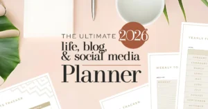 Unlock the Secret to Effortless Meal Planning with This Game-Changing Life & Blog Planner!