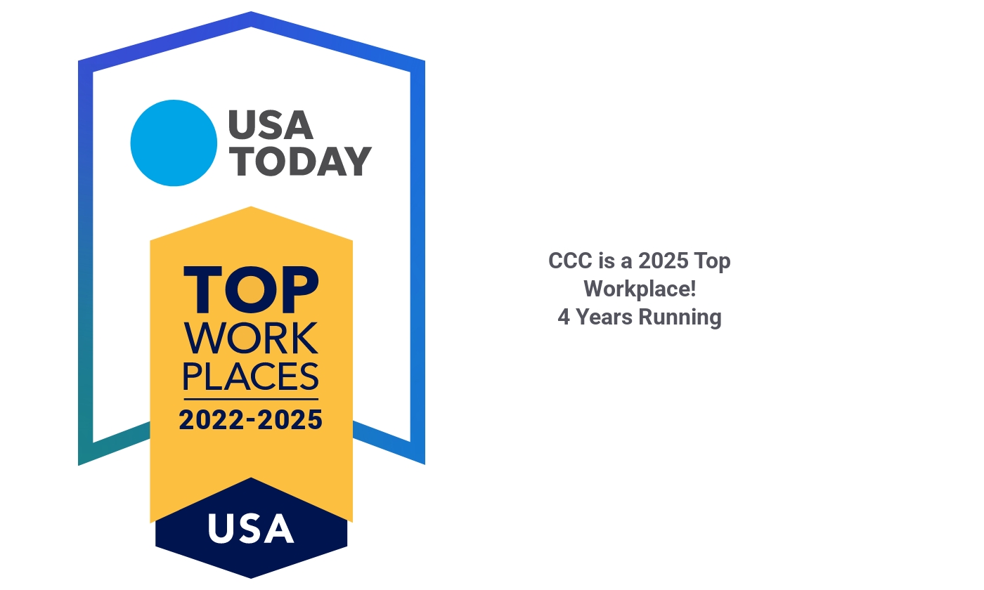 Discover Why CCC Keeps Topping USA TODAY’s Best Workplaces List Five Years Running!